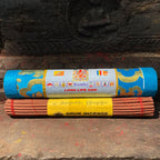 1Tube Bhutan Dragon Incense Stick Brocade Cylinder Tibetan Incense For Refreshing Deodorization Handmade Natural Stick Incense