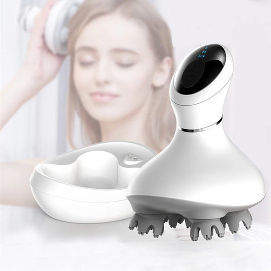 Waterproof Wireless Head Massager