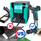 Pro'sKit SS-331H Desoldering station LCD Digital Electric Soldering Suction Pump High Power Strong Auto Sleep Vacuum Solder Gun