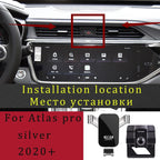 Adjustable Car Phone Mount Holder For Geely Atlas pro Tugella Coolray 2020 2021 Car Interior Accessories