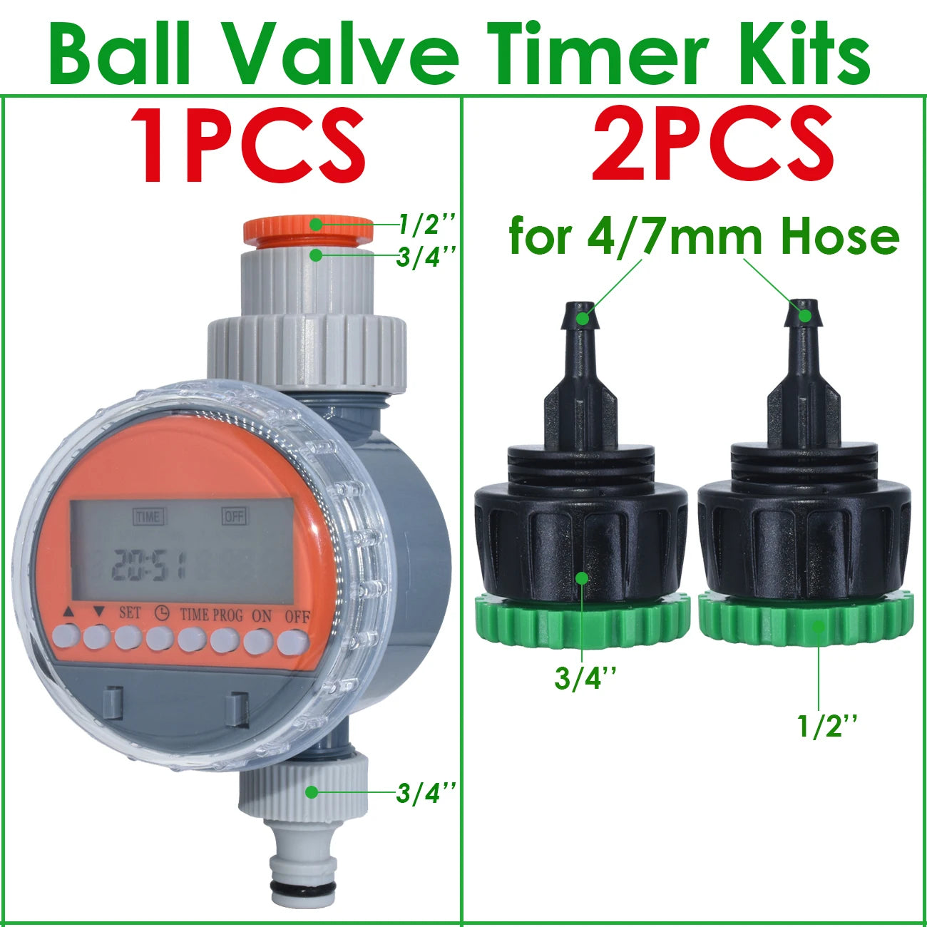 SPRYCLE 5m-100m 1/4'' Garden Watering Hose 4/7mm PVC Micro Drip Irrigation Pipe Tubing for Sprinkler Lawn Pot Plant Greenhouse