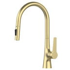 Bagnolux Brass Chrome Black Brushed Gold Spray Rotation Deck Mounted Hot And Cold Water Sink Taps Pull Out Spout Kitchen Faucet