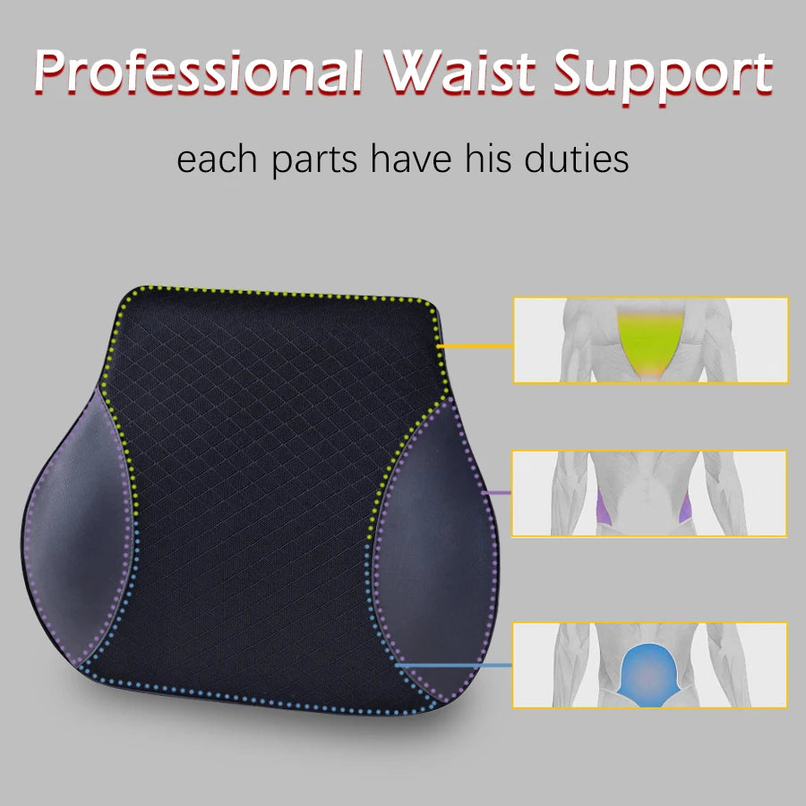 Headrest Car Neck Pillow Big Size Auto Seat Head Support Message Seat Neck Rest Cushion Under the Neck in The Car Memory Cotton