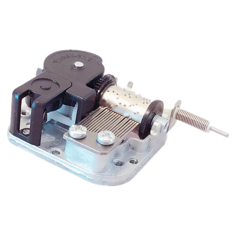 Ballerina Music Box Mechanism with Flexible Rotating Shaft, Birthday Gift, DIY