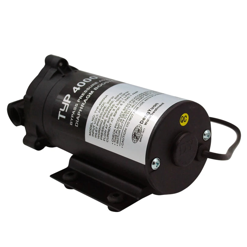 Coronwater 400GPD Water Filter RO Booster Pump 4000NA  Reverse Osmosis Drinking Water