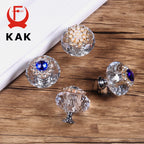 KAK Crystal Cabinet Knobs and Handles Luxury Cabinet Pulls Dresser Drawer Knobs Kitchen Handles Furniture Handle Hardware