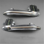 2pcs/lot Dynamic running water Blinker Indicator Rearview Mirror Turn Light for AUDI 2013-2016 A4 B8 / 2010-2016 A5