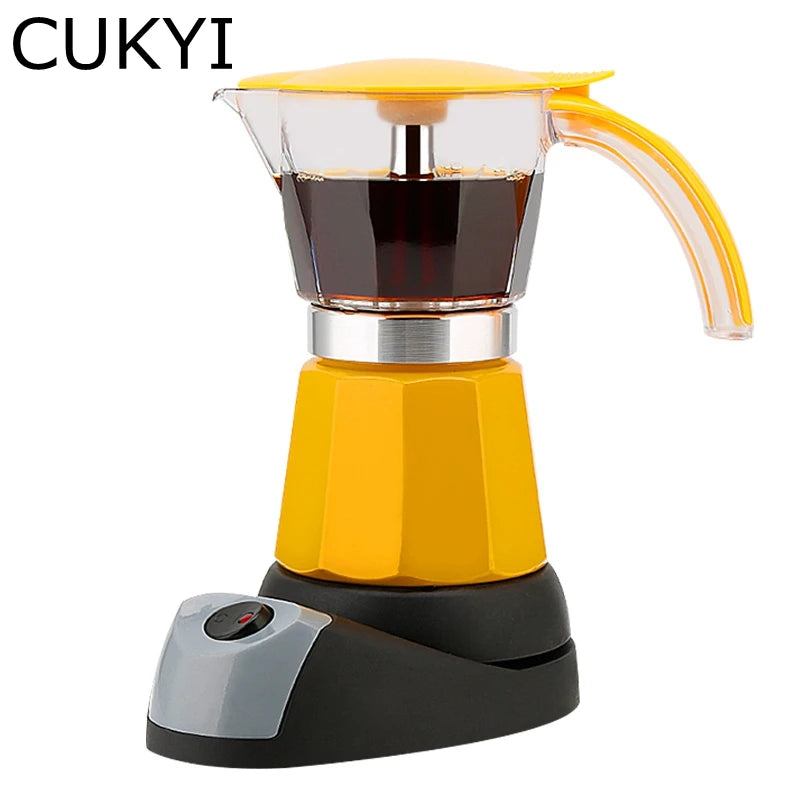 220-240V Coffee Percolators Italian Mocha Coffee Maker 150ml/300ml Stovetop Tool Filter Percolator Cafetiere EU