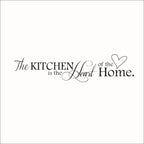English Letters Kitchen Love Vinyl Wall Sticker On The Wall Decals Art Words Kitchen Background Decoration Stickers Home Decor