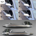 2pcs/lot Dynamic running water Blinker Indicator Rearview Mirror Turn Light for AUDI 2013-2016 A4 B8 / 2010-2016 A5