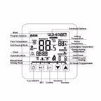 86mm/3-inch Thermostat Temperature Controller Wall Mounted Thermoregulator Large LCD Display Temp Controlling Tool