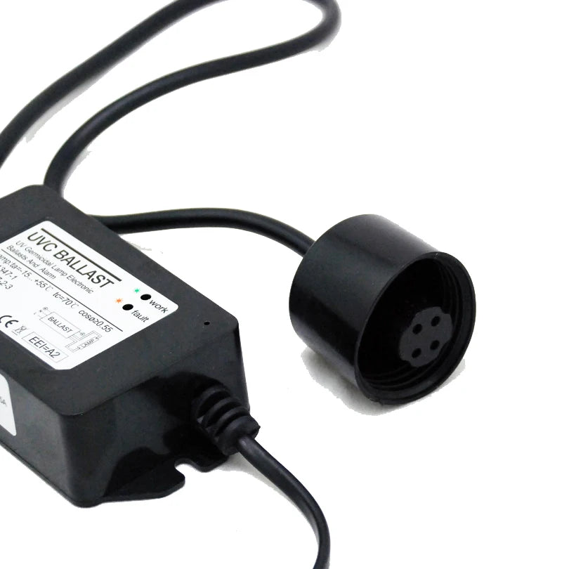 UV Adaptor for 40W to 55W Lamp, 12 GPM Ultraviolet Filter