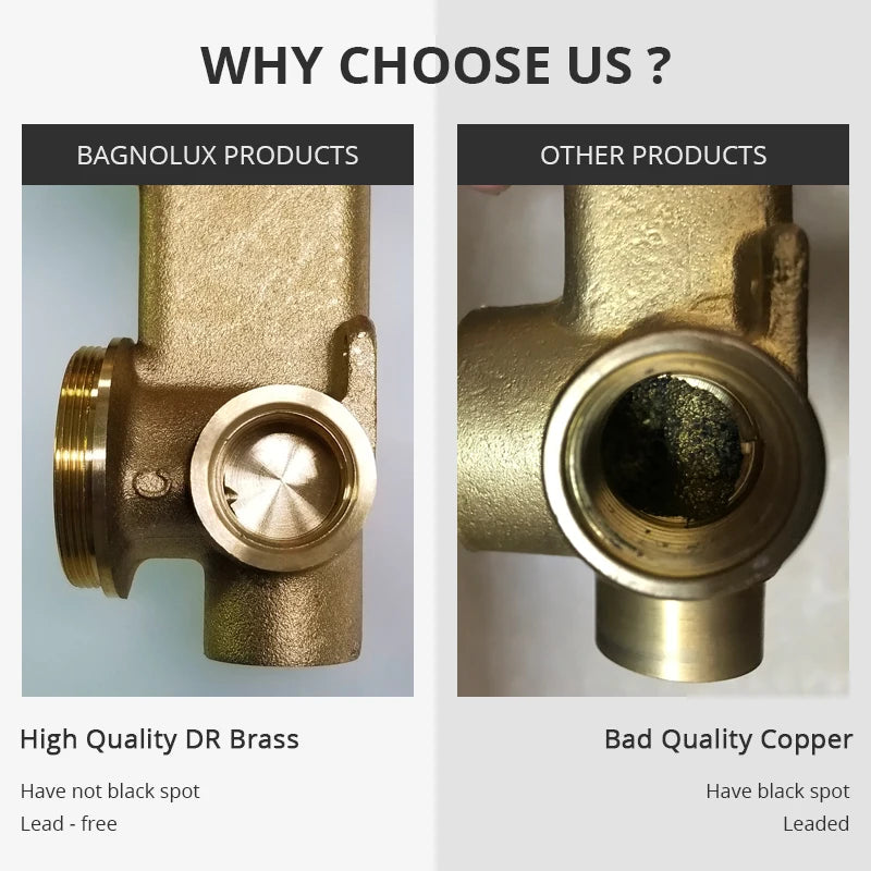 Bagnolux Copper Kitchen Faucets Chrome Kitchen Sink Black hose  Mount Pull Down Dual Sprayer  Nozzle  Mixer Water Taps