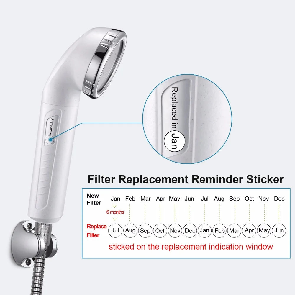 Replacement Filter for Shower Head L750, Remove Chlorine, rust, unpleasant odor and other impurities