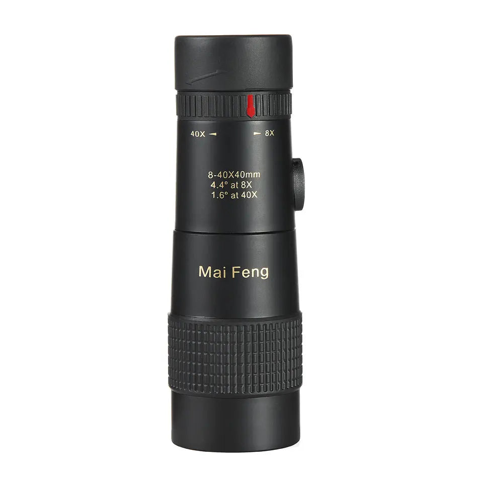 Professional Waterproof Monocular w/ Phone Clip & Tripod