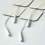 50 Pairs Packs Electrodes Pads With Plug Hole 2.0mm For TENS/EMS Digital Therapy Machine Size 5*5cm
