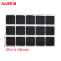 NAIERDI 1-24PCS Self Adhesive Furniture Leg Feet Rug Felt Pads Anti Slip Mat  Bumper Damper For Chair Table Protector Hardware