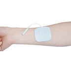50 Pairs Packs Electrodes Pads With Plug Hole 2.0mm For TENS/EMS Digital Therapy Machine Size 5*5cm
