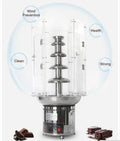 PVC Material Chocolate Fountain Cover Machine cover 4/5/6/7 Tiers Chocolate Melting Machine Chocolate Fondue Machine cover