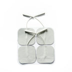 50 Pairs Packs Electrodes Pads With Plug Hole 2.0mm For TENS/EMS Digital Therapy Machine Size 5*5cm