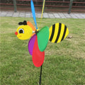 Cute 3D Large Animal Bee Windmill Wind Spinner Whirligig Yard Garden Decor