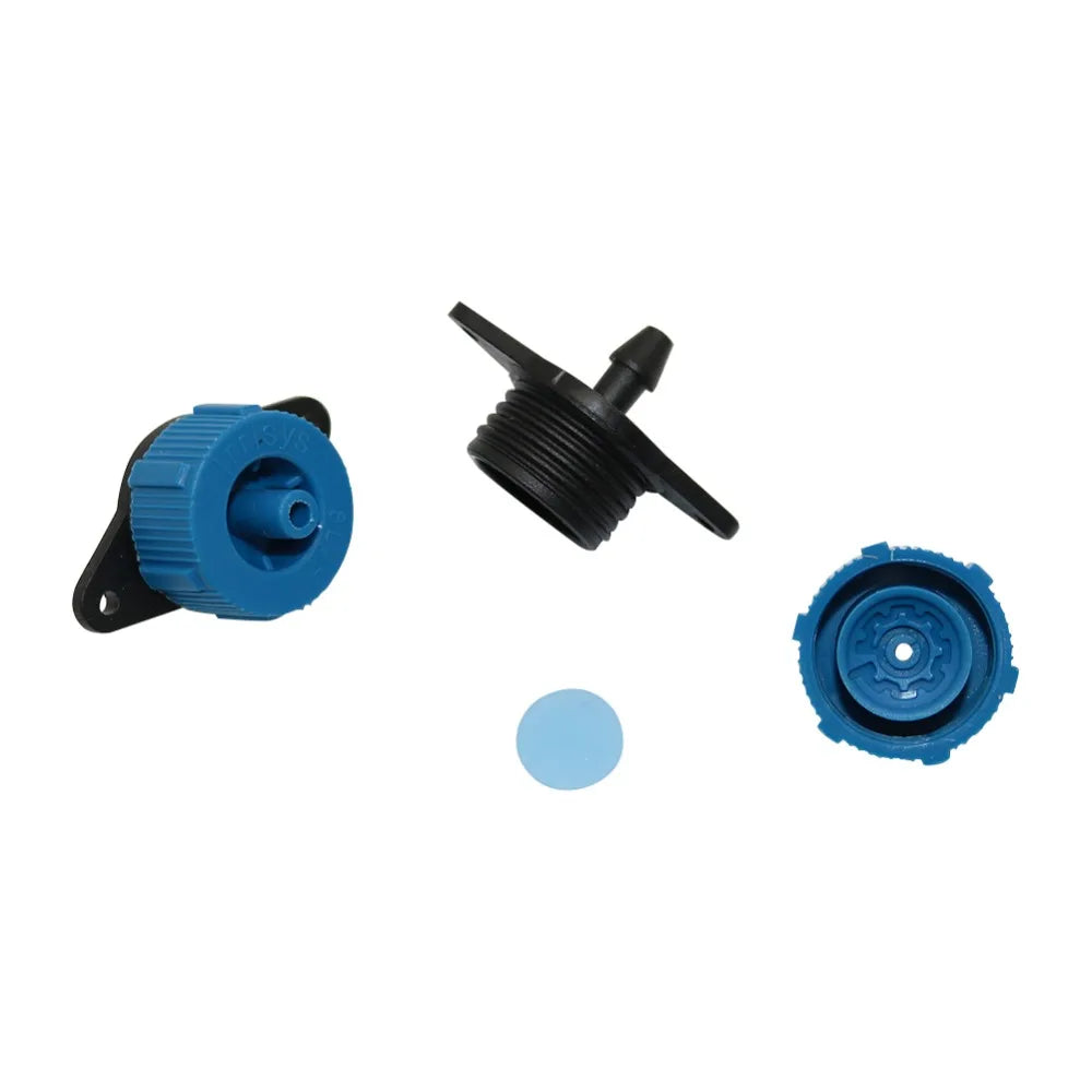 200Pcs 4L/8L Pressure Compensating Drip Emitters Adjustable Drippers Micro Connectors For Garden Lawn Drip Irrigation Tools