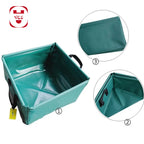 15L Portable Outdoor Travel Square Folding Basin Foldable Washing Dish Basin Feet Soaking Basin Car Bucket Easy To Fold bucket
