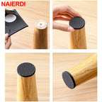 NAIERDI 1-24PCS Self Adhesive Furniture Leg Feet Rug Felt Pads Anti Slip Mat  Bumper Damper For Chair Table Protector Hardware