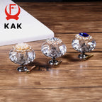 KAK Crystal Cabinet Knobs and Handles Luxury Cabinet Pulls Dresser Drawer Knobs Kitchen Handles Furniture Handle Hardware