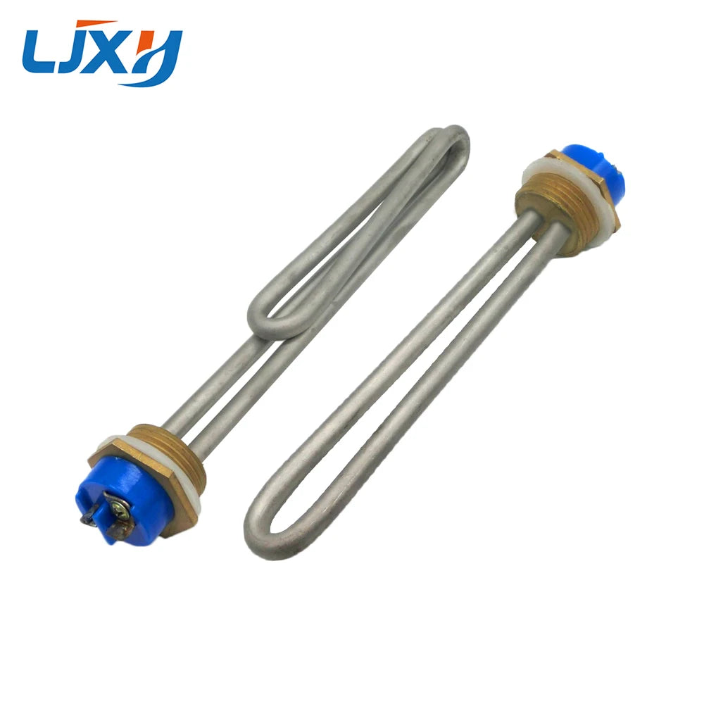 LJXH Foldback Screw In Electric Water Heater Element with 1 INCH NPT Thread 1KW/2KW/3KW/4KW/6KW 201 Stainless Steel