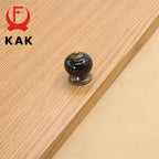 KAK Colored Ceramic Drawer Knobs Cabinet Cupboard Handles Simple Design Knobs Single Hole Handles Furniture Hardware
