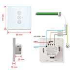 Tuya Smart Life WiFi Curtains Blinds Switch Roller Shutter Electric Motor Google Home Alexa Voice Control Connected House Engine