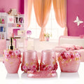 Resin Bathroom Set, Multi Models, Optional, Set of 5 Pieces, Toiletries Kit, Bathroom Accessories