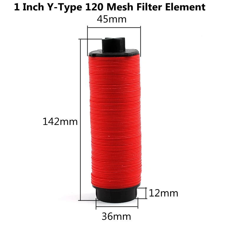 1Pcs Gardening Agriculture Irrigation Metal Net Filter Screen 3/4 1 1.2 1.5 2 2.5 Inch 120 Mesh Filter accessories