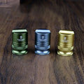 5 In 1 Portable Cigar Punch Cutter Gadgets Pocket Metal Holder Bullet Hole Cut with Cigar Drill Cigar Draw Enhancer Needle Tools