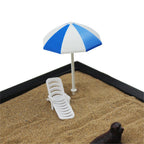 Japanese Desktop Zen Garden Kit Mini Zen Garden Sand Box Tabletop Home Decor Gift For Home Office Decoration Child Gifts