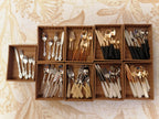 1:6 doll house mini model furniture accessories  Eight-piece kitchen utensils（The handle can be removed and replaced）