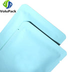 High Quality Vacuum Heat Seal Coffee Bags Open Top Tear Notch Matte Powder Pouches Eco Smell Proof Aluminum Mylar Packaging Bags
