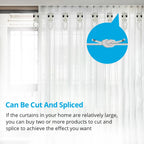 Hook for Zemismart ZM79 BCM500 Electric Curtain Track S Fold Curtains Snake Tape Curtain 6cm 8cm