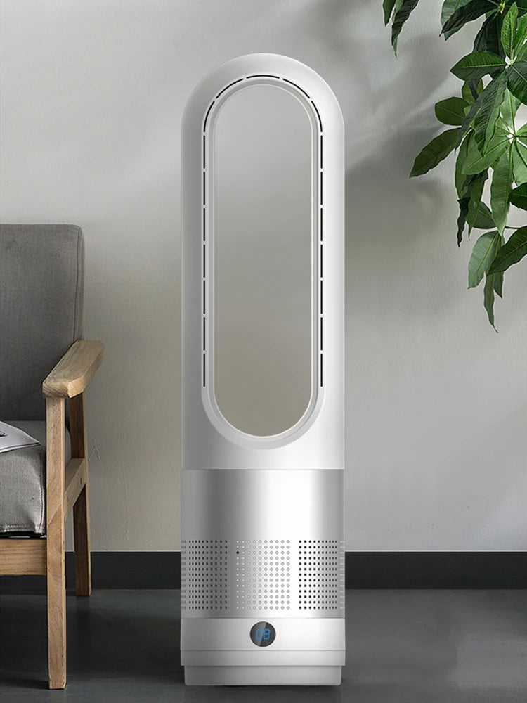 110V / 220V 18 inch Mini Household Leaf Less Electric Fan Remote Contr