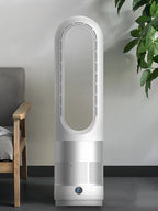 110V / 220V 18 inch Mini Household Leaf Less Electric Fan Remote Contr
