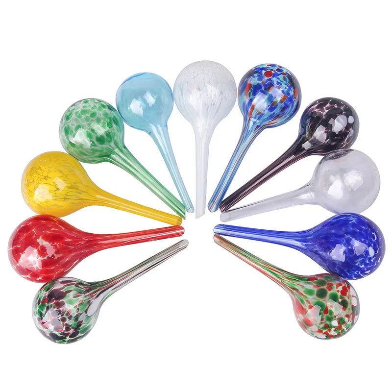 Plant Watering Globe Set for Indoor and Outdoor Plants, Globe Set, Automatic Devices, Terrarium Pots, Decor Flower Vases, 6 Pcs