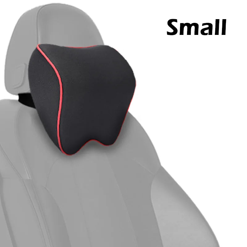 Headrest Car Neck Pillow Big Size Auto Seat Head Support Message Seat Neck Rest Cushion Under the Neck in The Car Memory Cotton