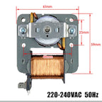 Microwave oven fan Cooling fan motor MDT-10CEF 220V 18W 2 pin