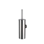 Black Toilet Brush Holder In Wall For Bathroom Set Modern Style 304 Stainless Steel Material No Dead Toilet Cleaning