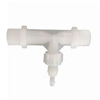 1/2“ Venturi Injector with valve mixer PVDF body ozone proof ventu tube XinOzone