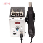 Hot Air Gun 858D 700W BGA Rework Solder Station 220V / 110V For SMD SMT Heat Soldering Station Welding Repair Tools