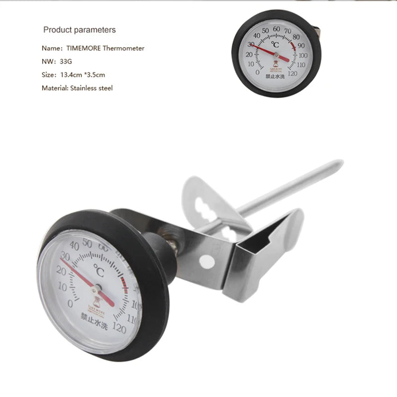 TIMEMORE Store Kitchen Thermometer for Coffee Milk Children see