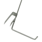 Stainless Steel Bee Hive Frame Holder Honeycomb Frame Beekeeping Accessories Equipment Honey Bee Hive Perch Side Mount Tools
