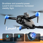 US Stock V168 MAX GPS Drone 4K Professional HD Dual Camera Brushless Motor Long Range WIFI FPV App Control RC Drone with Screen